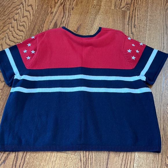 3x red, white, blue sweater - Picture 3 of 3